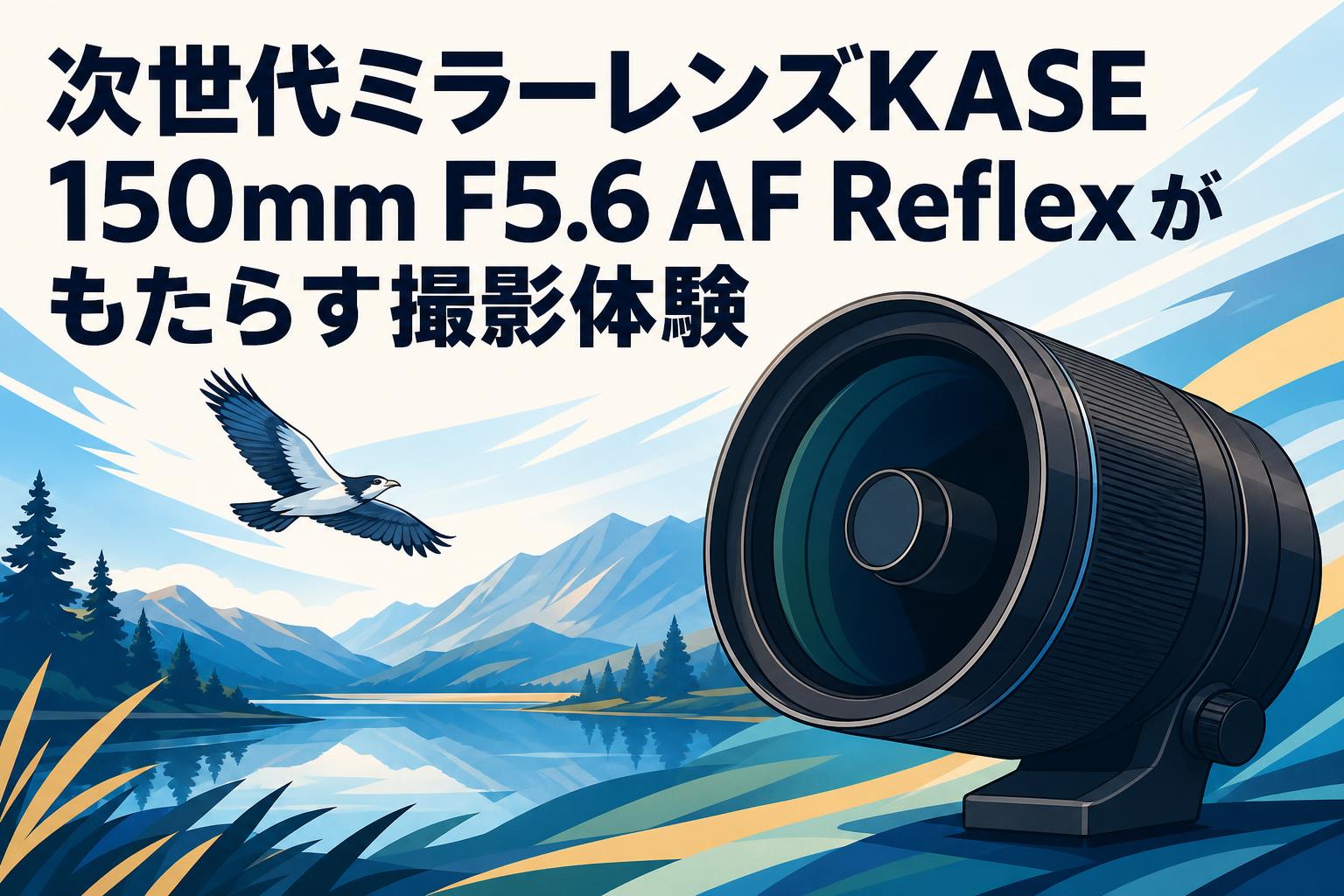 ぱ*迎様 カメラレンズ 次世代ミラーレンズKASE 150mm F5.6 AF Reflexがもたらす撮影体験