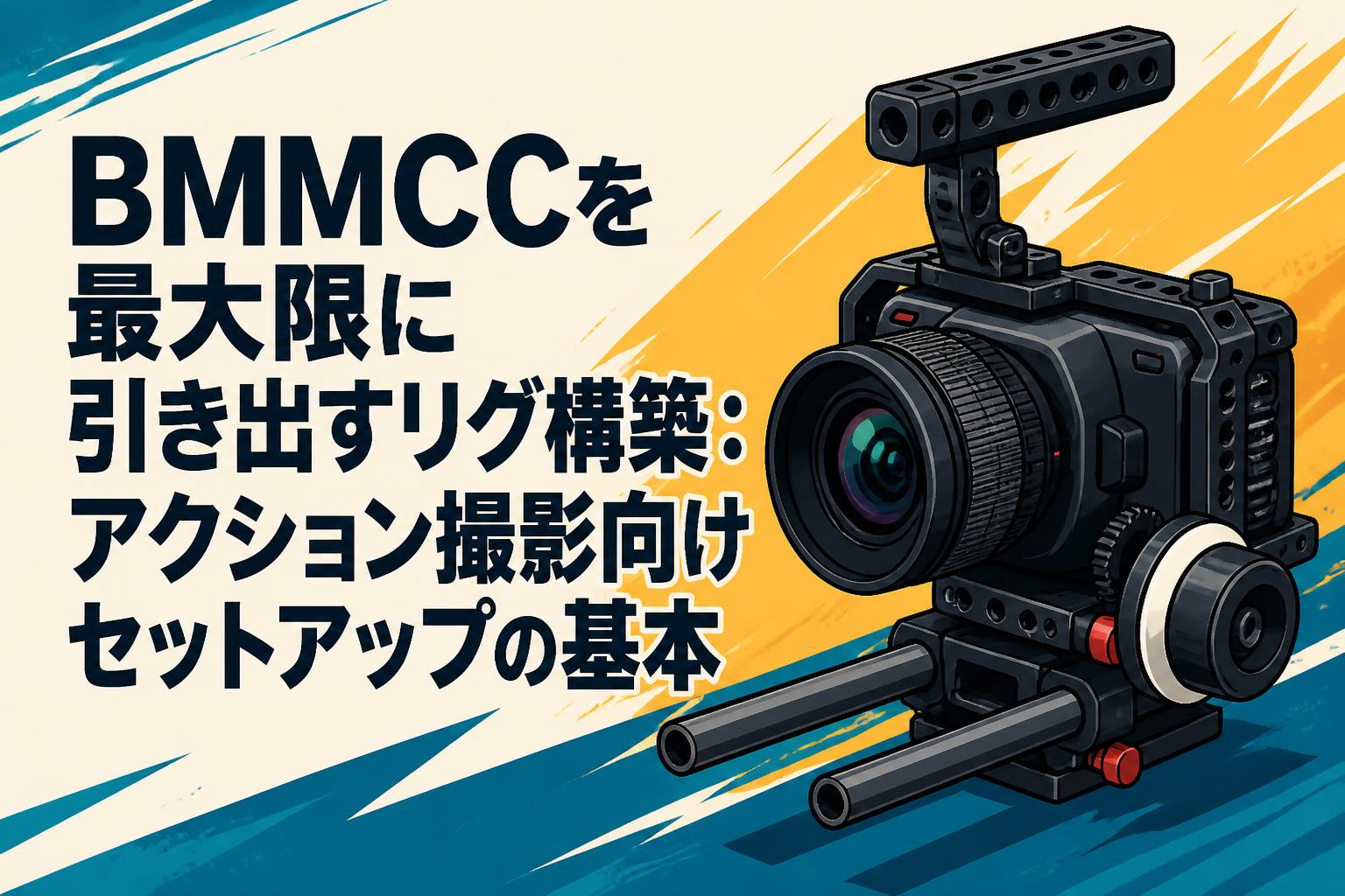 BMMCCを最大限に引き出すリグ構築：アクション撮影向けセットアップの