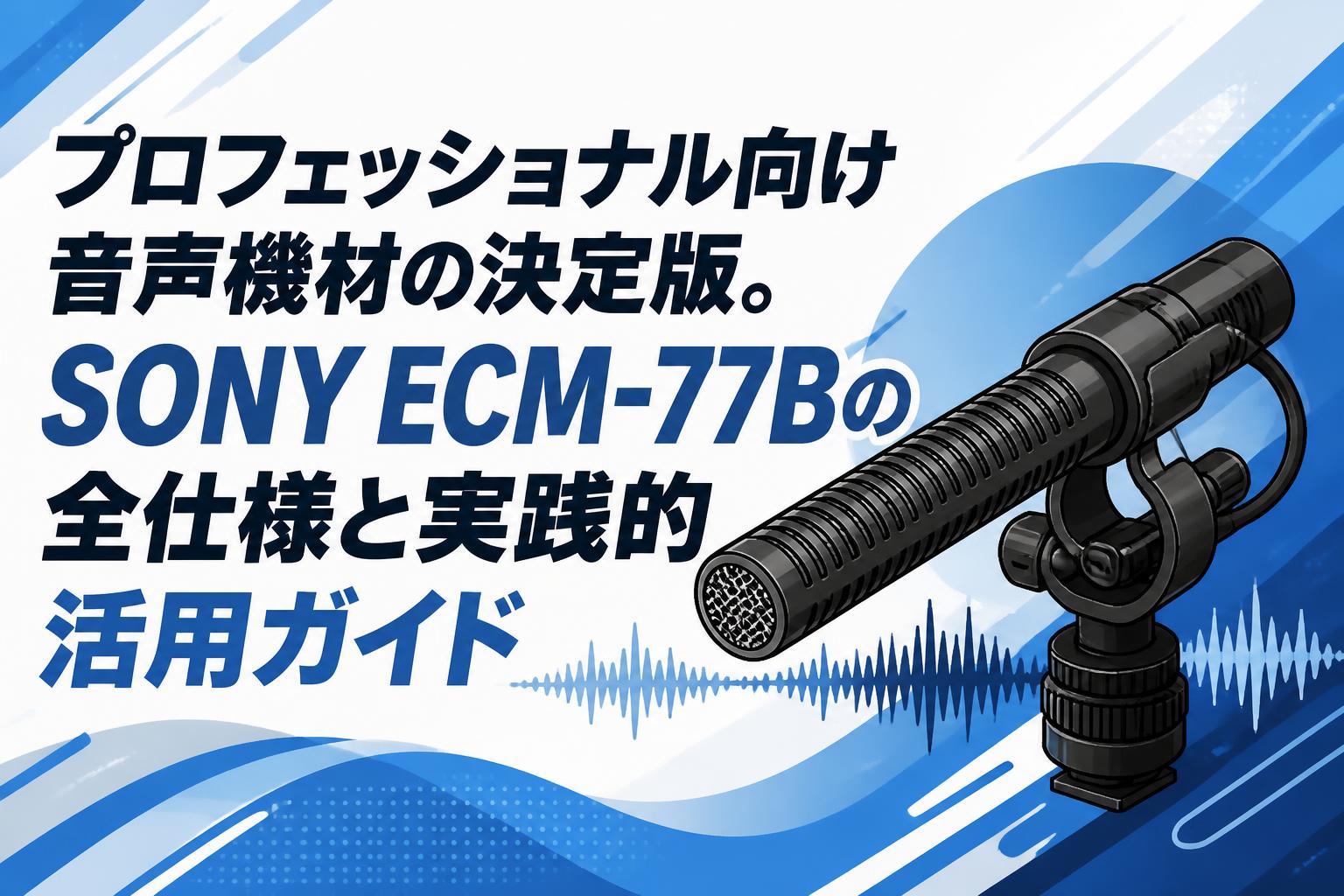 SONY ECM-77B コンデンサーマイク 箱おまけ付き SONY ECM-77B