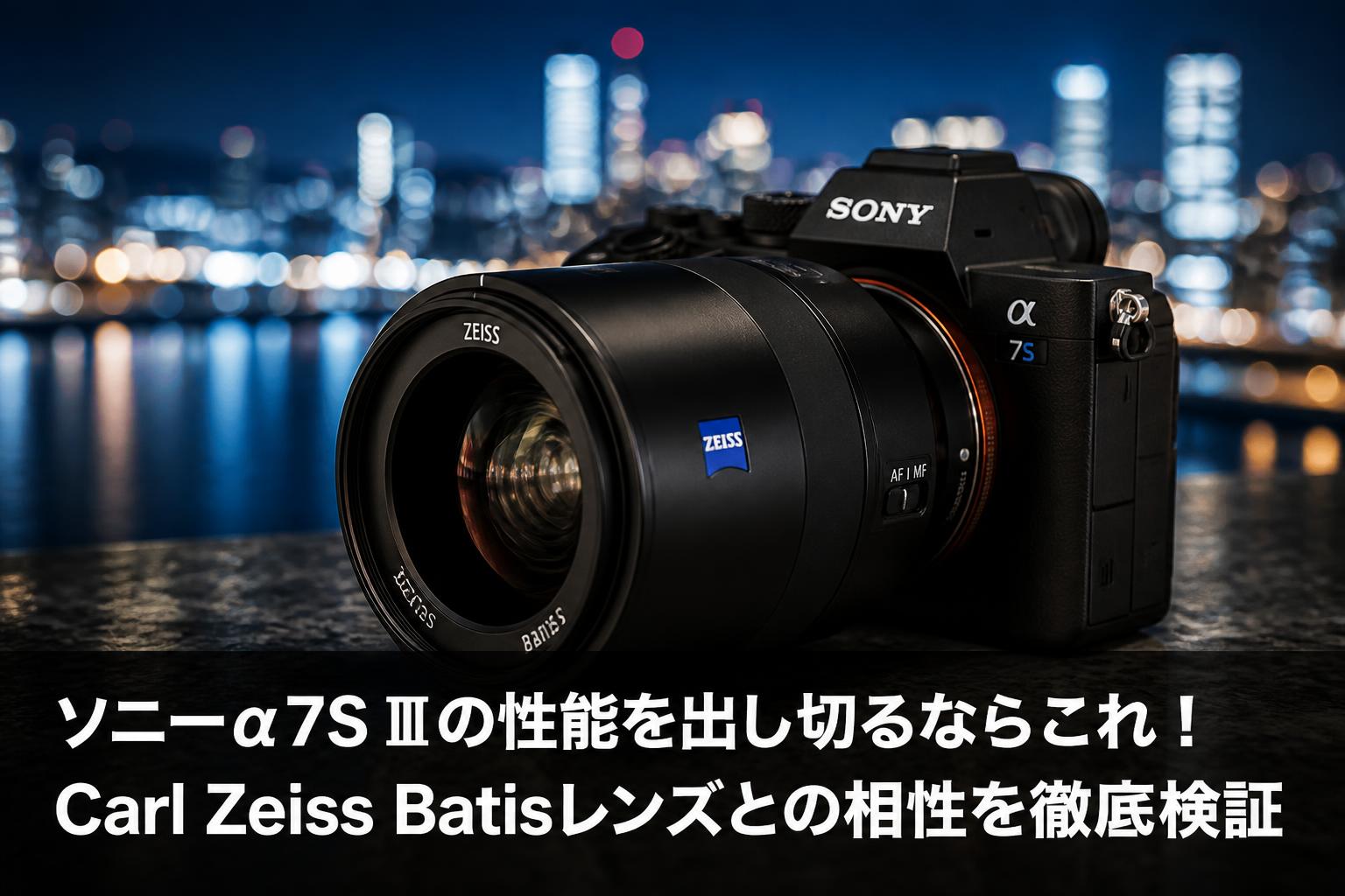ヴィッテセンス#アスメラ7個 ソニーα7S Ⅲの性能を出し切るならこれ！Carl Zeiss Batisレンズとの