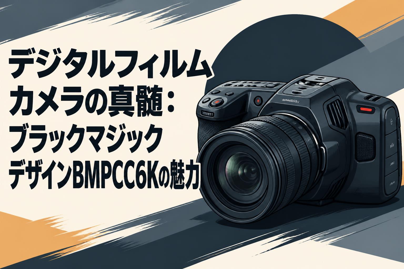 デジタルフィルムカメラの真髄：ブラックマジックデザインBMPCC6Kの
