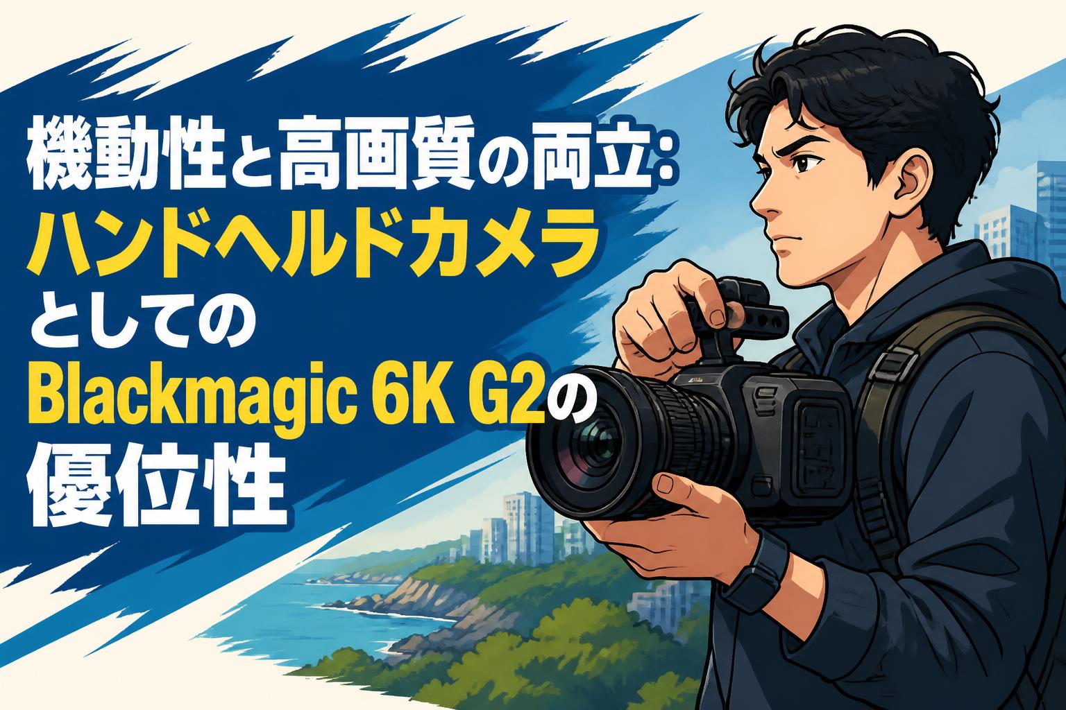 機動性と高画質の両立：ハンドヘルドカメラとしてのBlackmagic 6K G2の