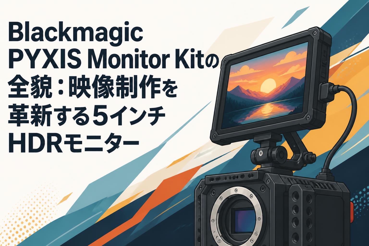 Blackmagic PYXIS Monitor Kitの全貌：映像制作を革新する5インチHDR