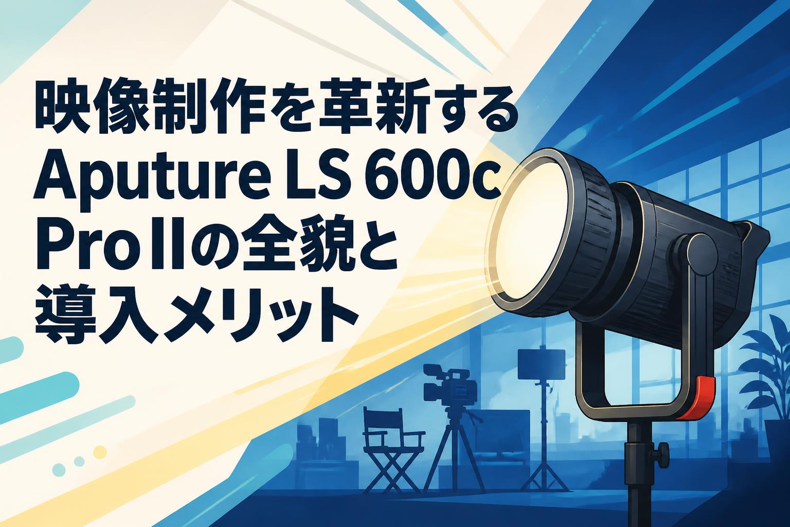 映像制作を革新するAputure LS 600c Pro IIの全貌と導入メリット