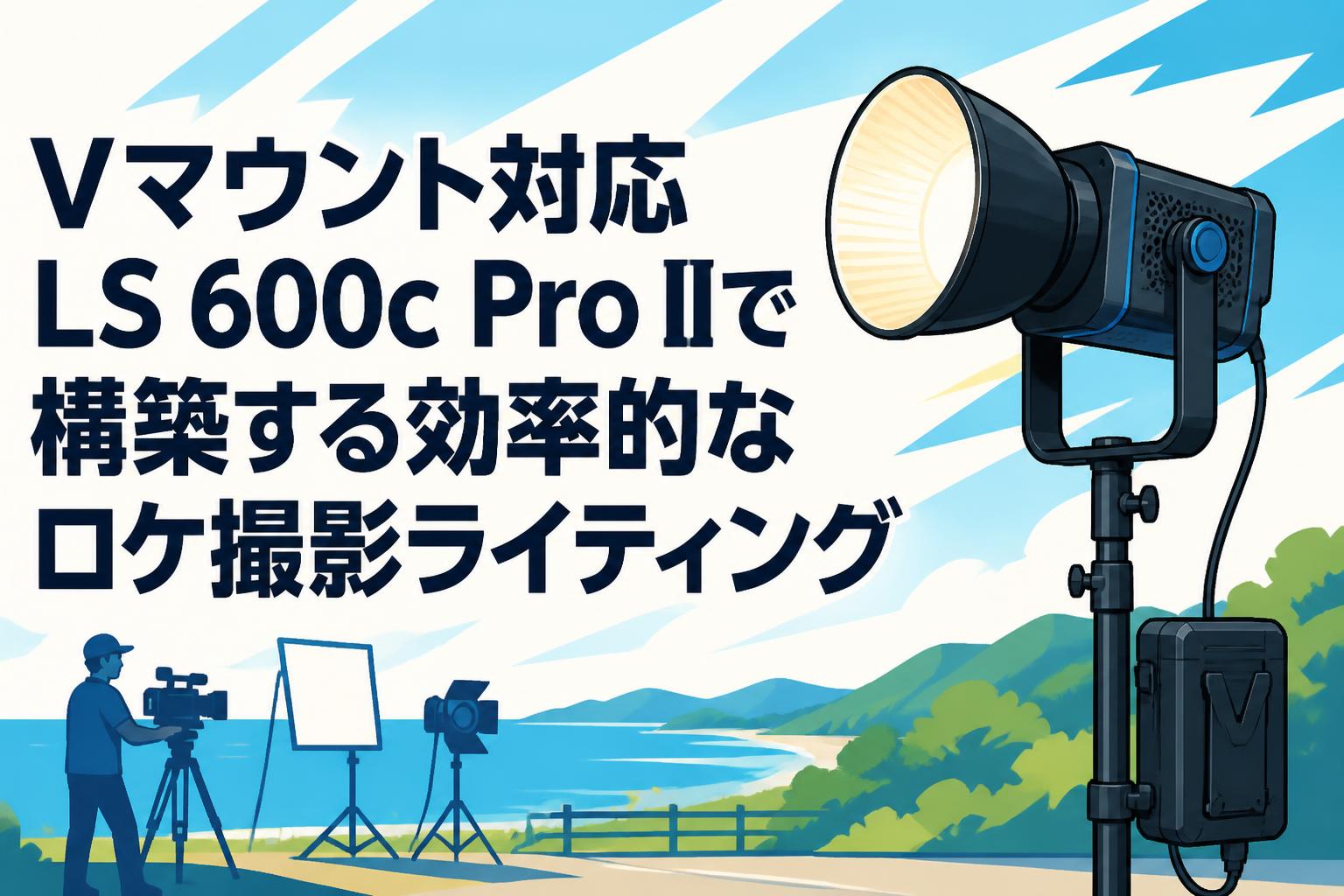 Vマウント対応LS 600c Pro IIで構築する効率的なロケ撮影ライティング | PANDA TIMES（パンダタイムス）