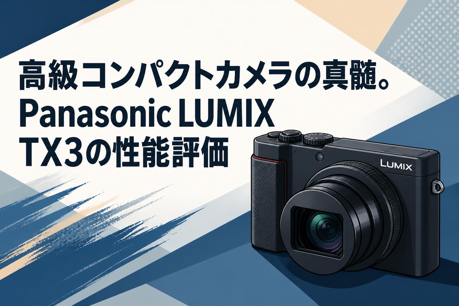 高級コンパクトカメラの真髄。Panasonic LUMIX TX3の性能評価 | PANDA