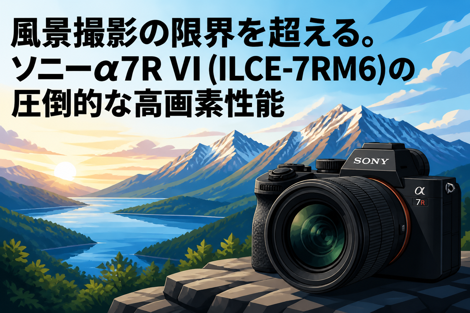 風景撮影の限界を超える。ソニーα7R VI (ILCE-7RM6)の圧倒的な高画素
