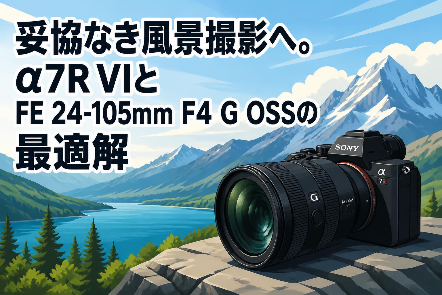 妥協なき風景撮影へ。α7R VIとFE 24-105mm F4 G OSSの最適解 | PANDA