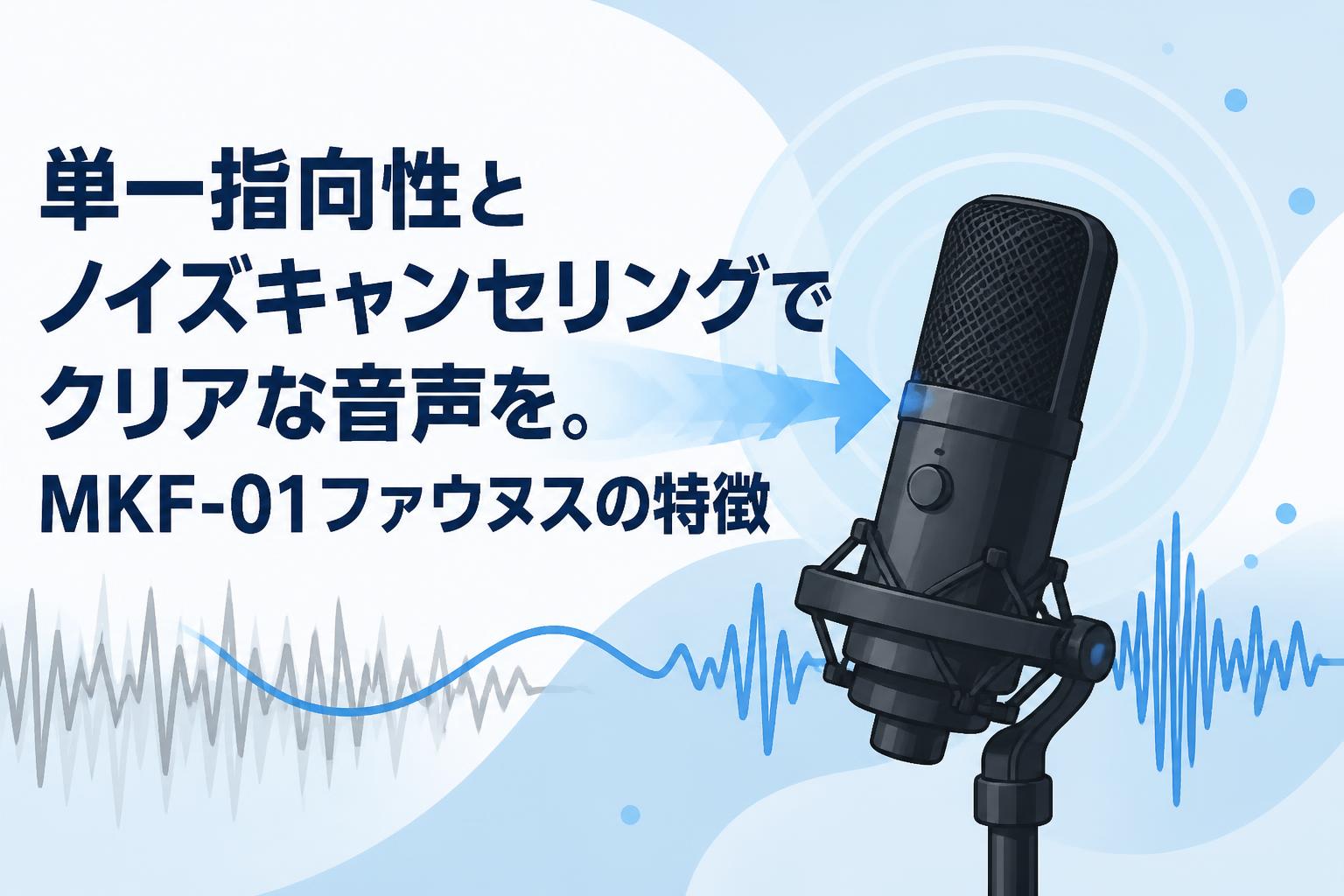 サウンドフクオカMARK1 Sound FukuokaMARK1 ジャンク　レア 単一指向性とノイズキャンセリングでクリアな音声を。MKF-01ファウヌス