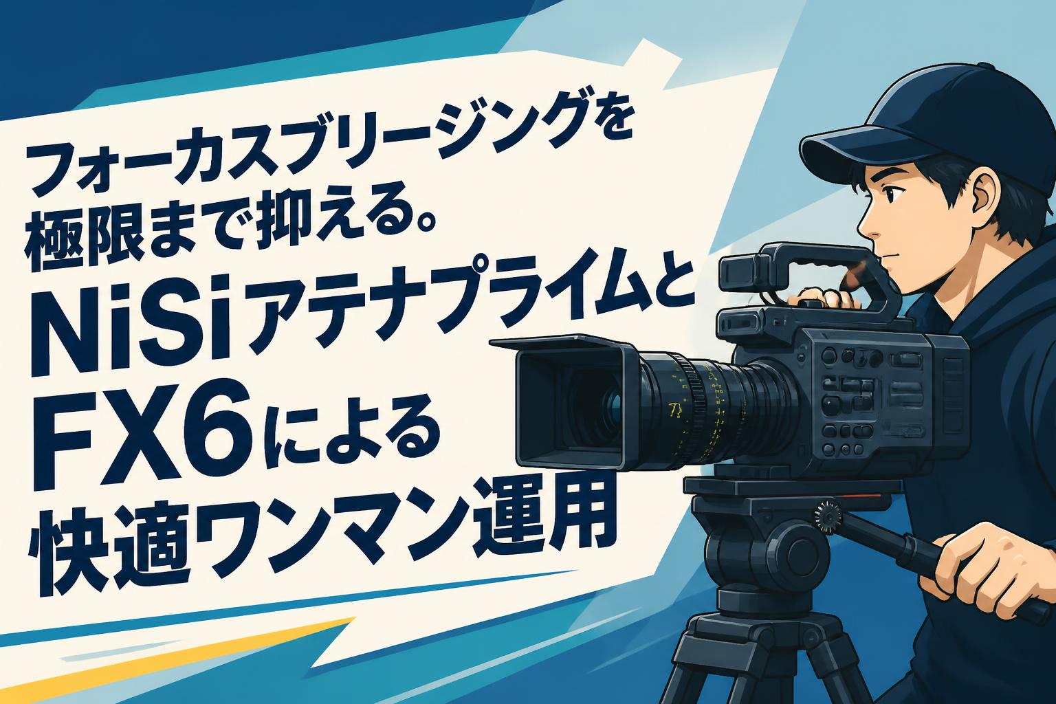 フォーカスブリージングを極限まで抑える。NiSiアテナプライムとFX6