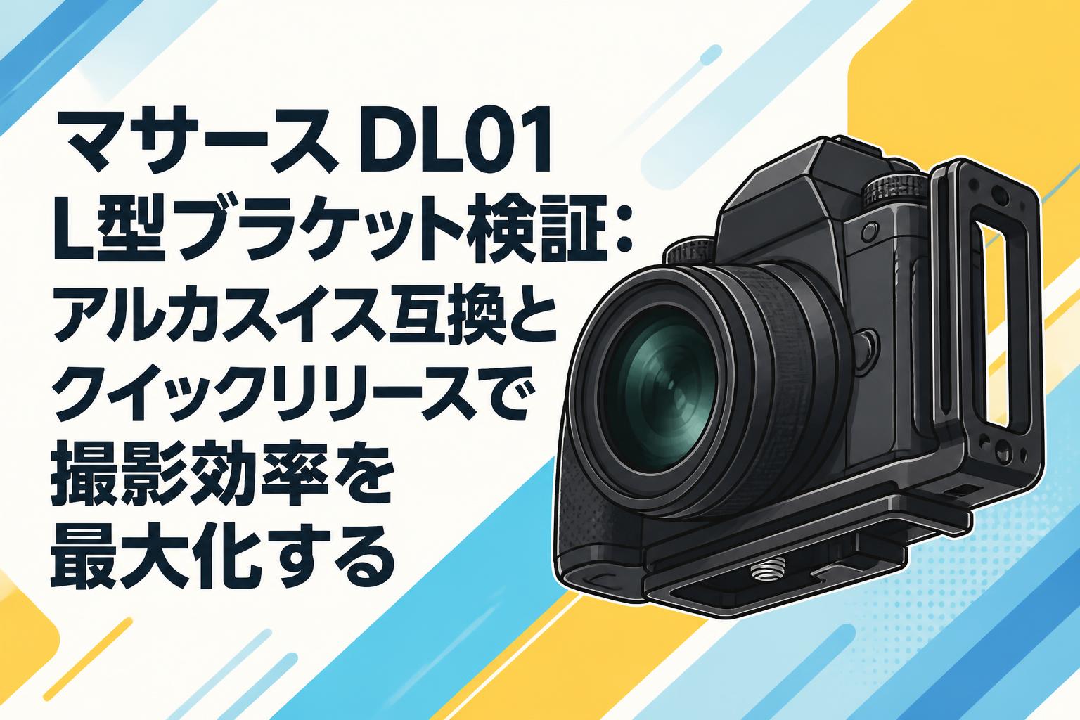 マサース DL01 L型ブラケット検証：アルカスイス互換とクイック