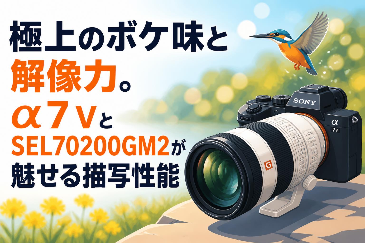 極上のボケ味と解像力。α7 VとSEL70200GM2が魅せる描写性能 | PANDA