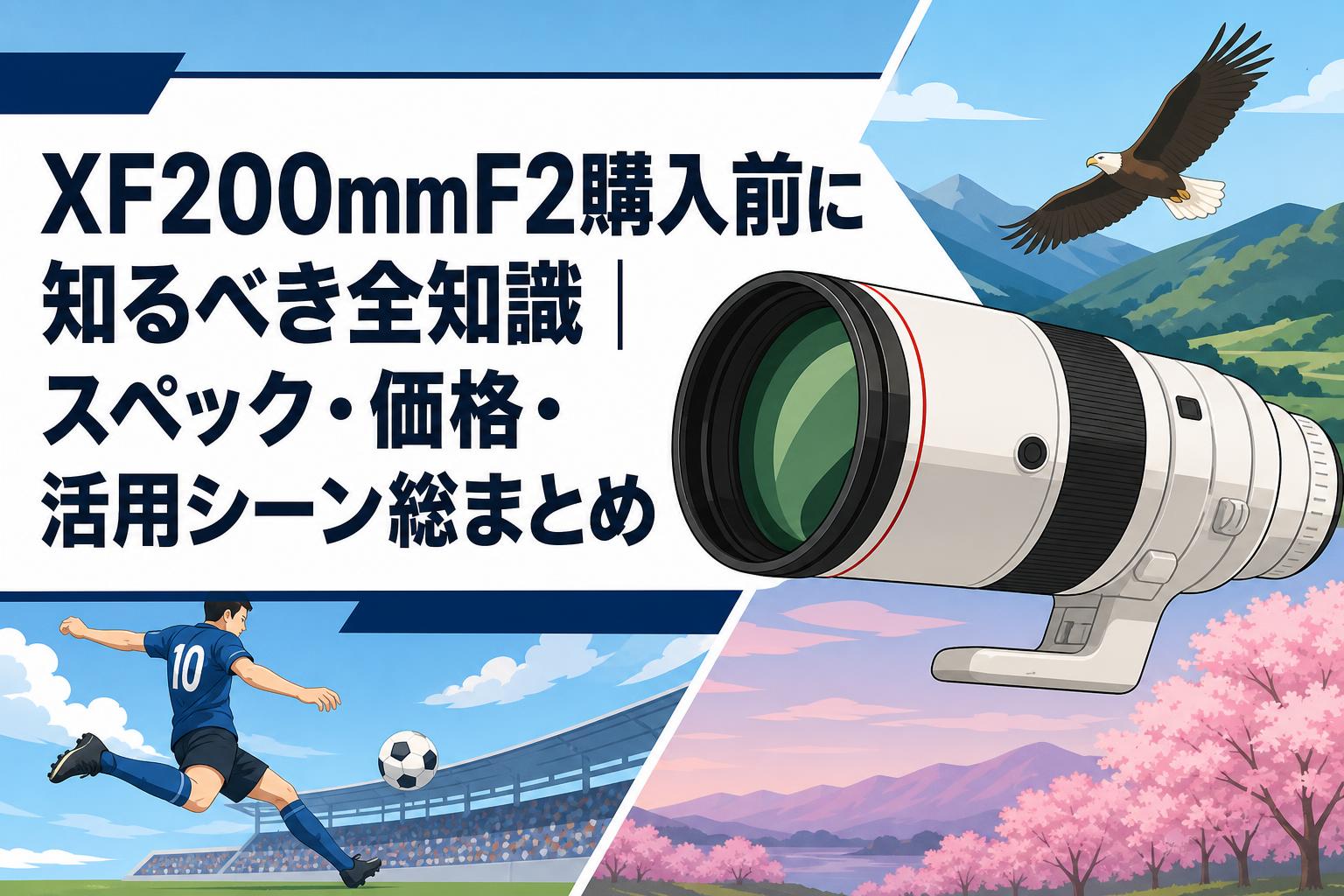 XF200mmF2購入前に知るべき全知識｜スペック・価格・活用シーン総
