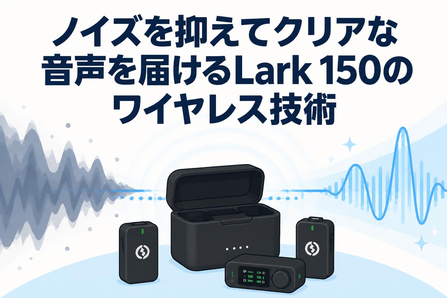 ノイズを抑えてクリアな音声を届けるLark 150のワイヤレス技術 | PANDA