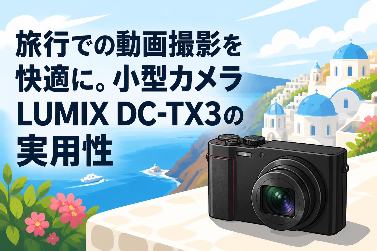 旅行での動画撮影を快適に。小型カメラLUMIX DC-TX3の実用性 | PANDA