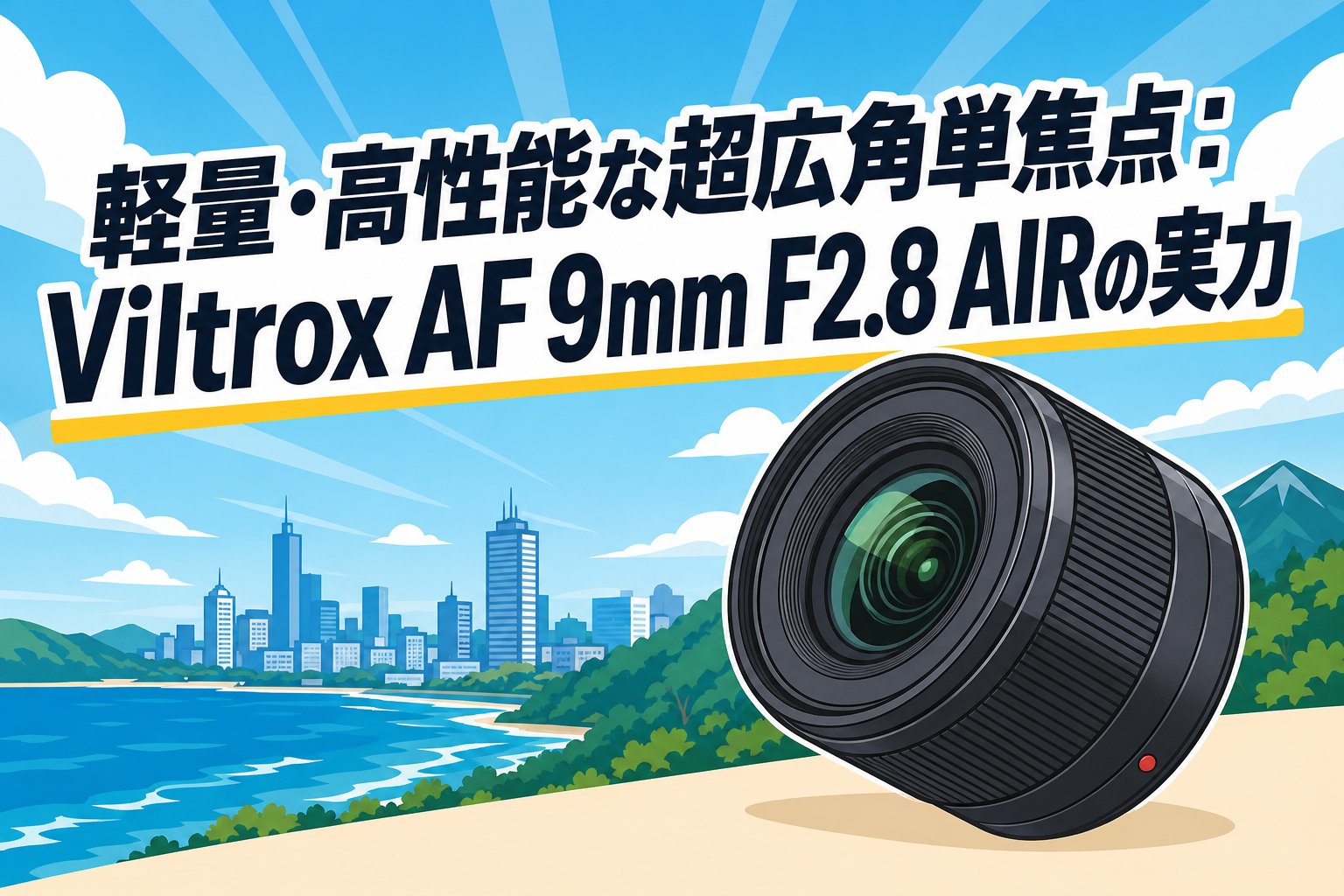 軽量・高性能な超広角単焦点：Viltrox AF 9mm F2.8 AIRの実力 | PANDA