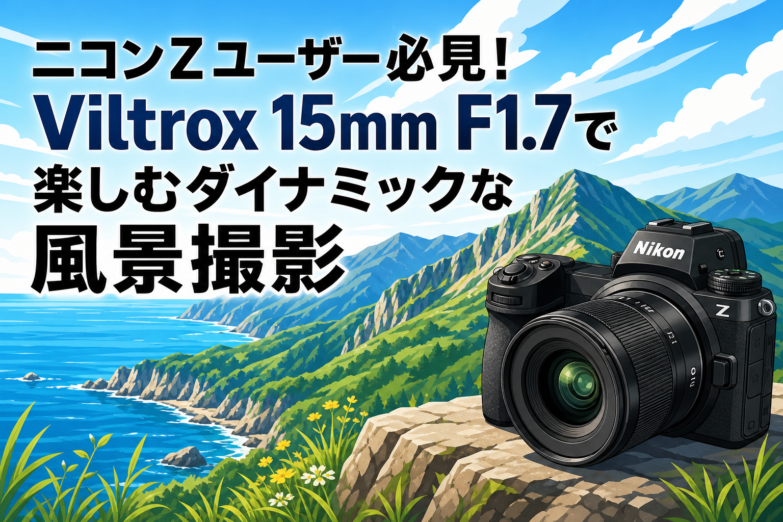 【新品未使用】バイオレントエフェクト15ポンド ニコンZユーザー必見！Viltrox 15mm F1.7で楽しむダイナミックな風景