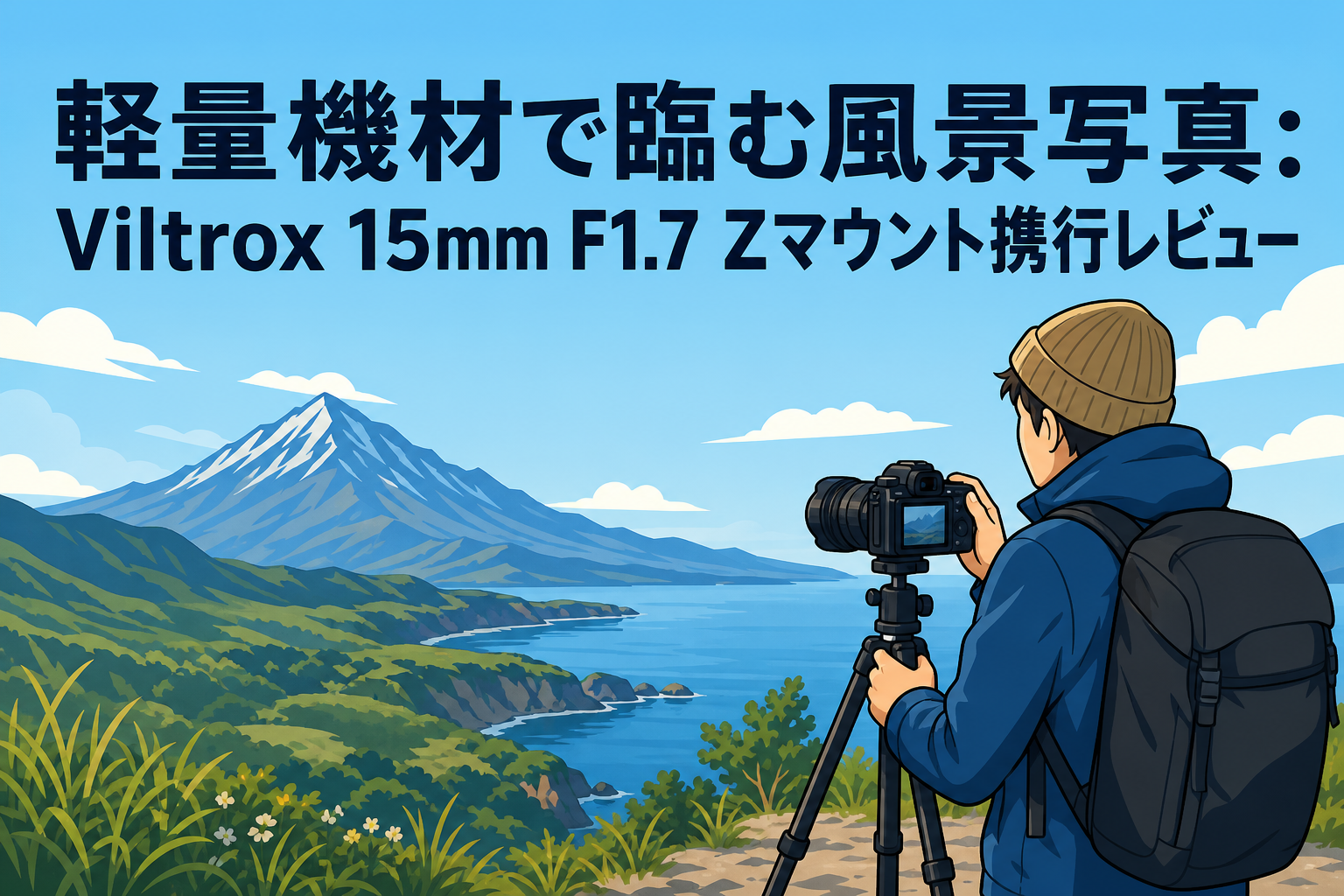 軽量機材で臨む風景写真：Viltrox 15mm F1.7 Zマウント携行レビュー