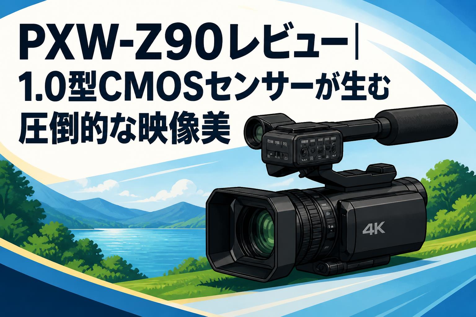PXW-Z90レビュー｜1.0型CMOSセンサーが生む圧倒的な映像美 | PANDA