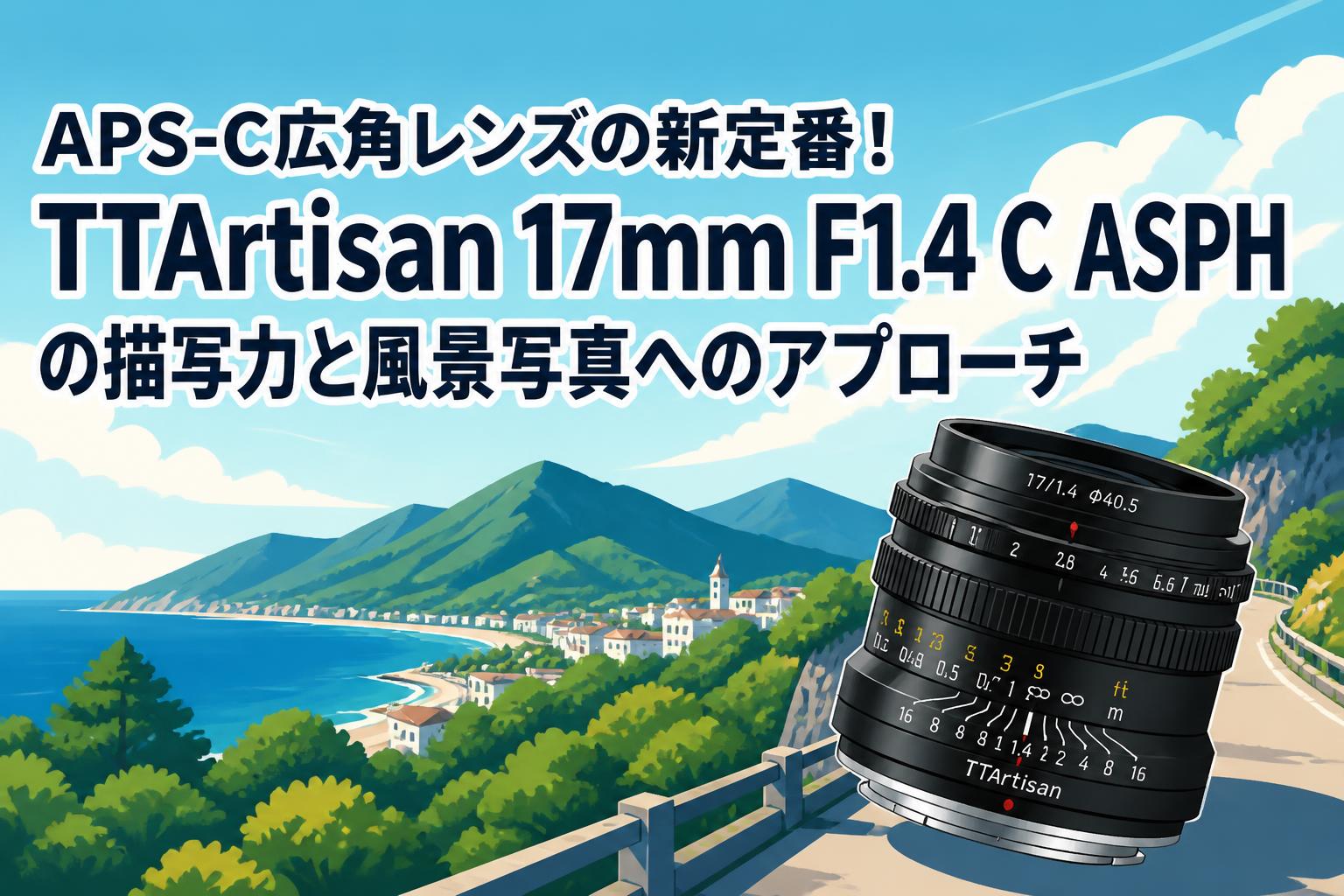 APS-C広角レンズの新定番！TTArtisan 17mm F1.4 C ASPH の描写力と風景
