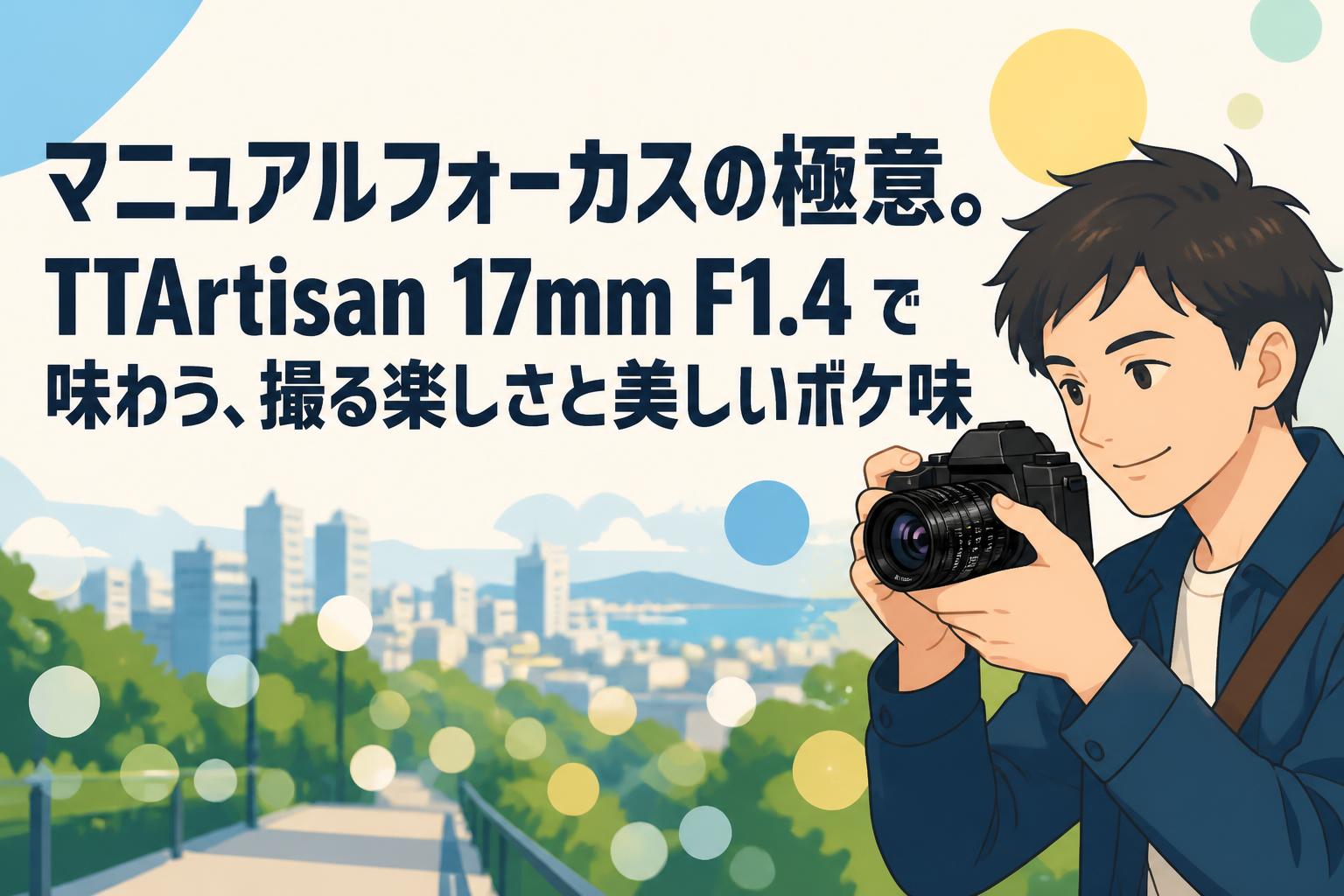 マニュアルフォーカスの極意。TTArtisan 17mm F1.4 で味わう、撮る楽し