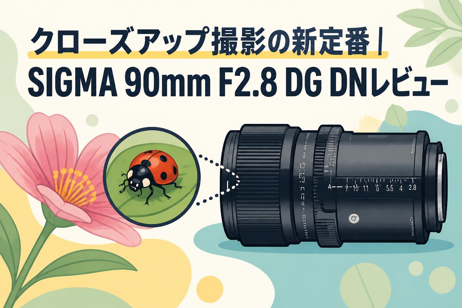 日々値下げ SIGMA 90mm F2.8 DG DN レンズ クローズアップ撮影の新定番｜SIGMA 90mm F2.8 DG DNレビュー | PANDA