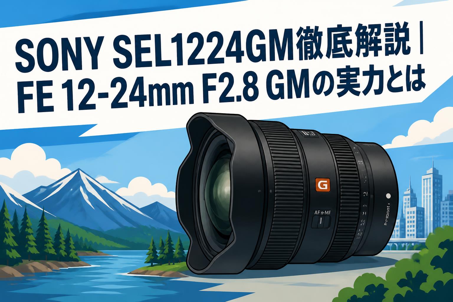 SONY SEL1224GM徹底解説｜FE 12-24mm F2.8 GMの実力とは | PANDA TIMES