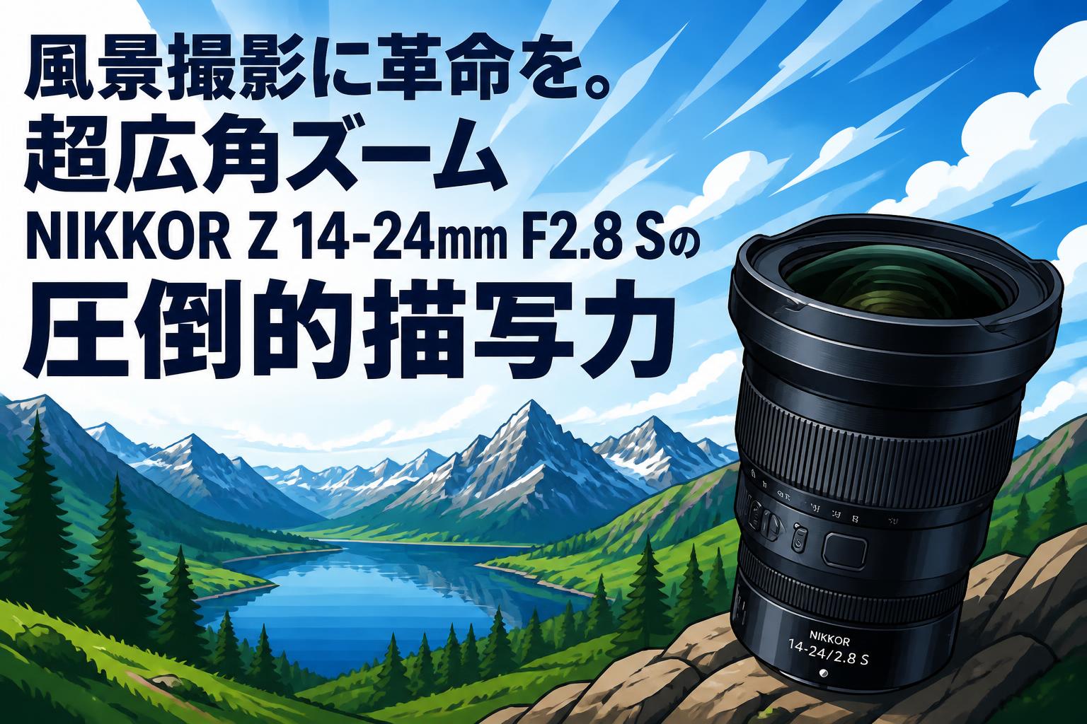 風景撮影に革命を。超広角ズームNIKKOR Z 14-24mm F2.8 Sの圧倒的描写
