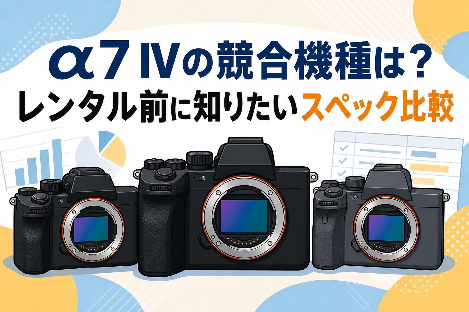 α7 IVの競合機種は？レンタル前に知りたいスペック比較 | PANDA TIMES