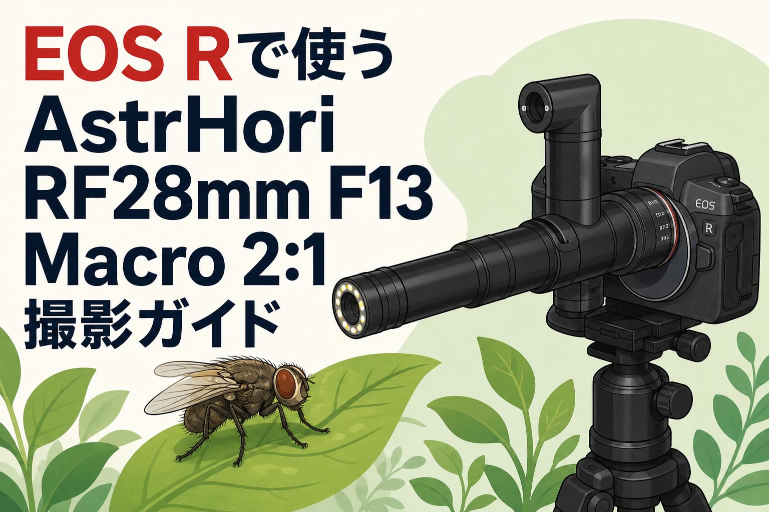 EOS Rで使うAstrHori RF28mm F13 Macro 2:1撮影ガイド | PANDA TIMES