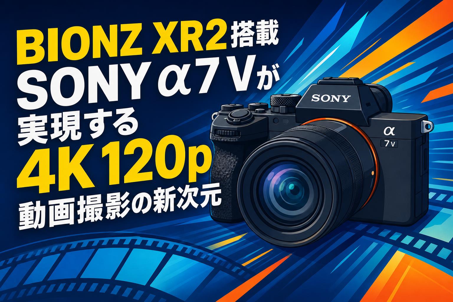 BIONZ XR2搭載 SONY α7 Vが実現する4K 120p動画撮影の新次元 | PANDA