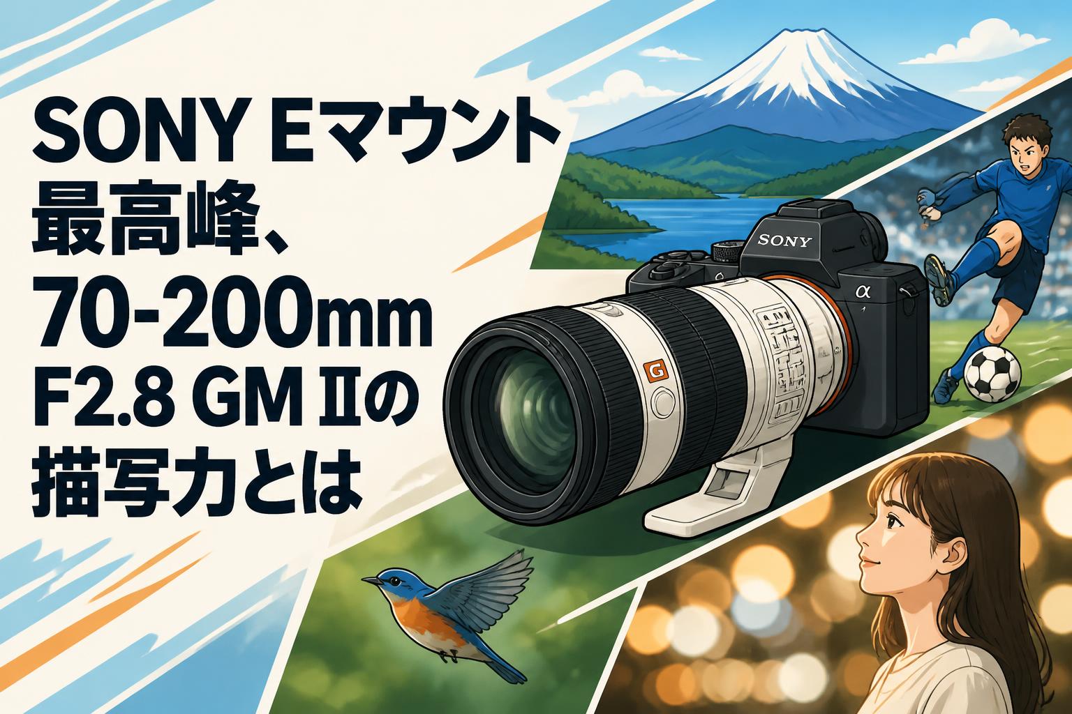 SONY Eマウント最高峰、70-200mm F2.8 GM IIの描写力とは | PANDA