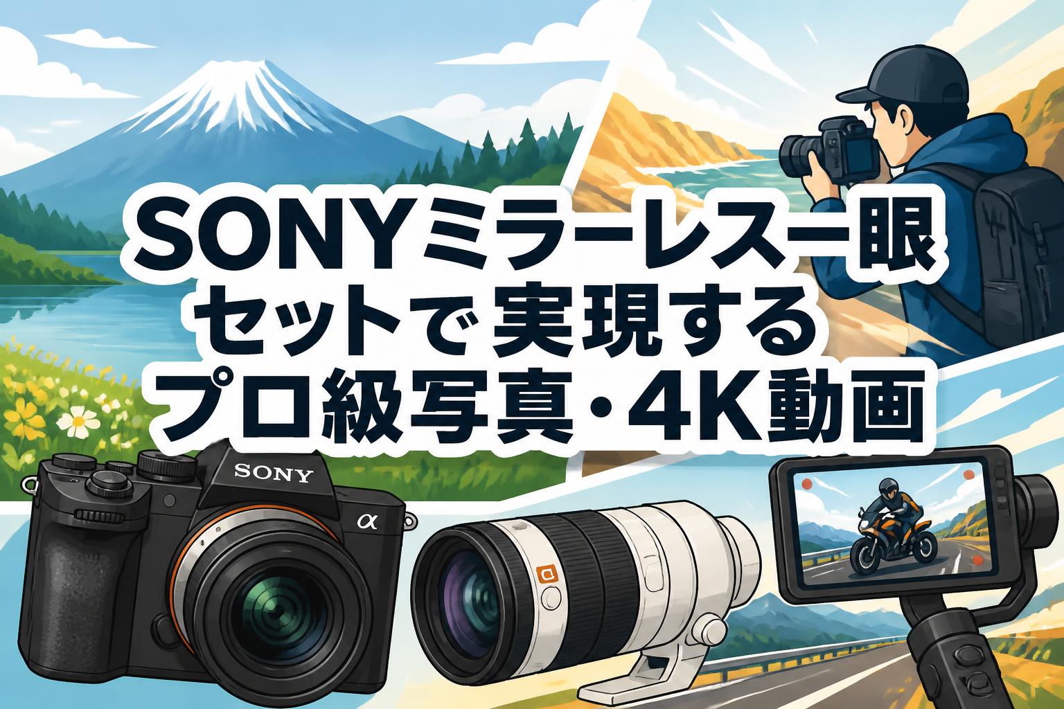 SONYミラーレス一眼セットで実現するプロ級写真・4K動画 | PANDA TIMES