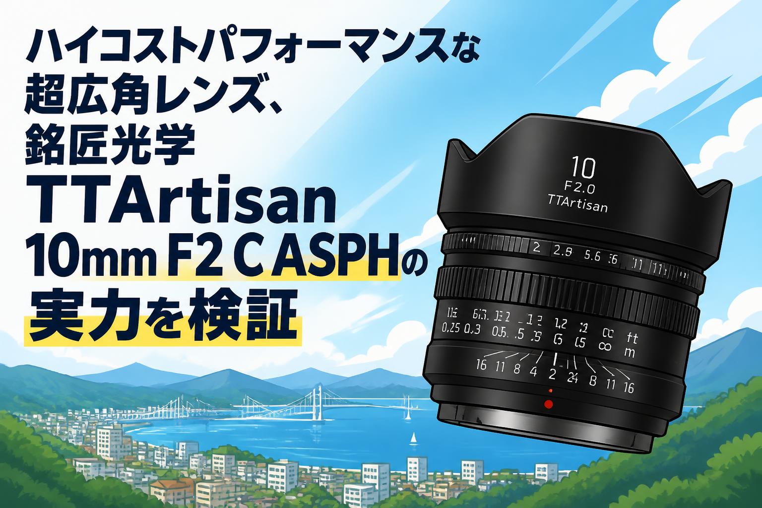 ハイコストパフォーマンスな超広角レンズ、銘匠光学 TTArtisan 10mm F2