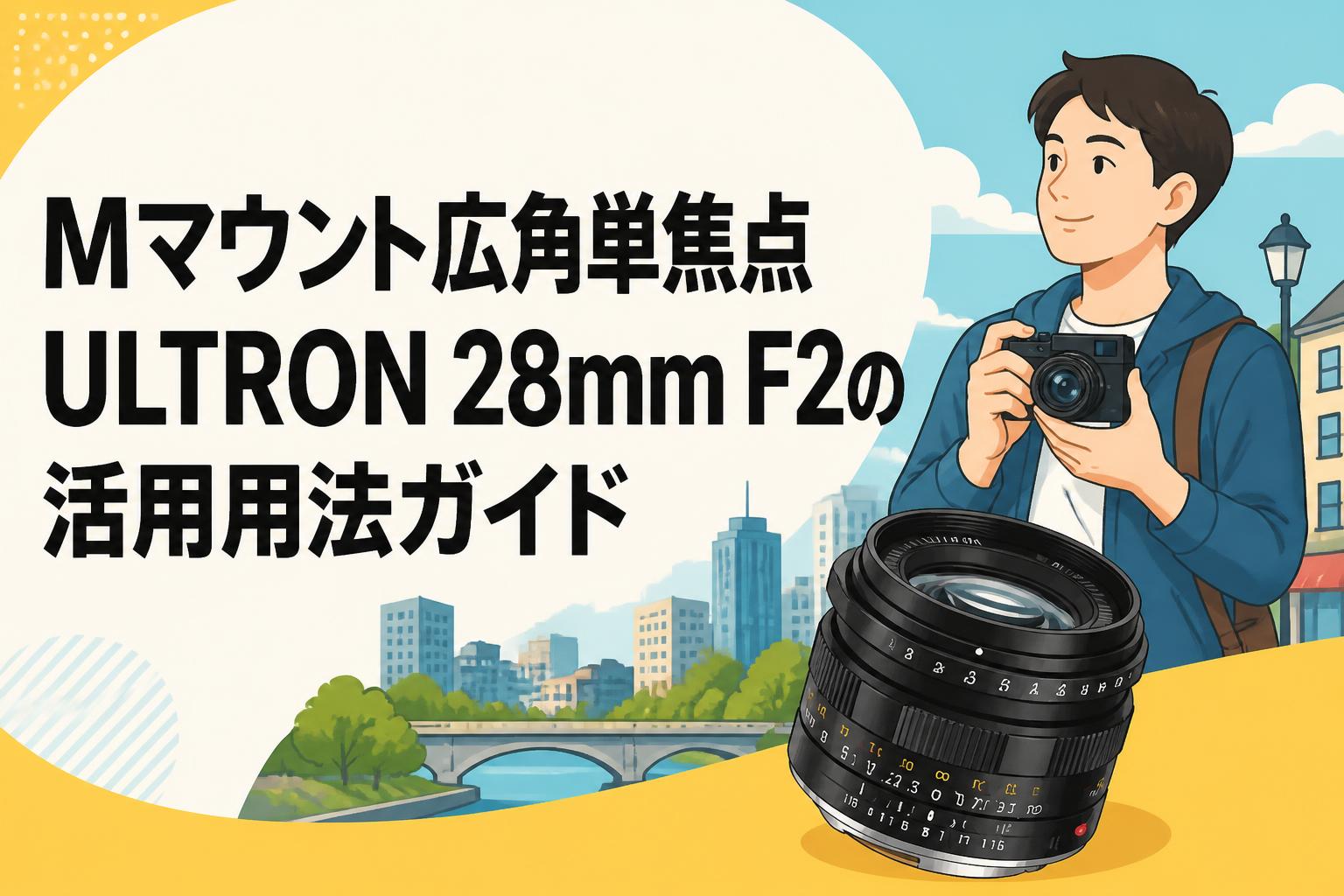 Mマウント広角単焦点ULTRON 28mm F2の活用用法ガイド | PANDA TIMES