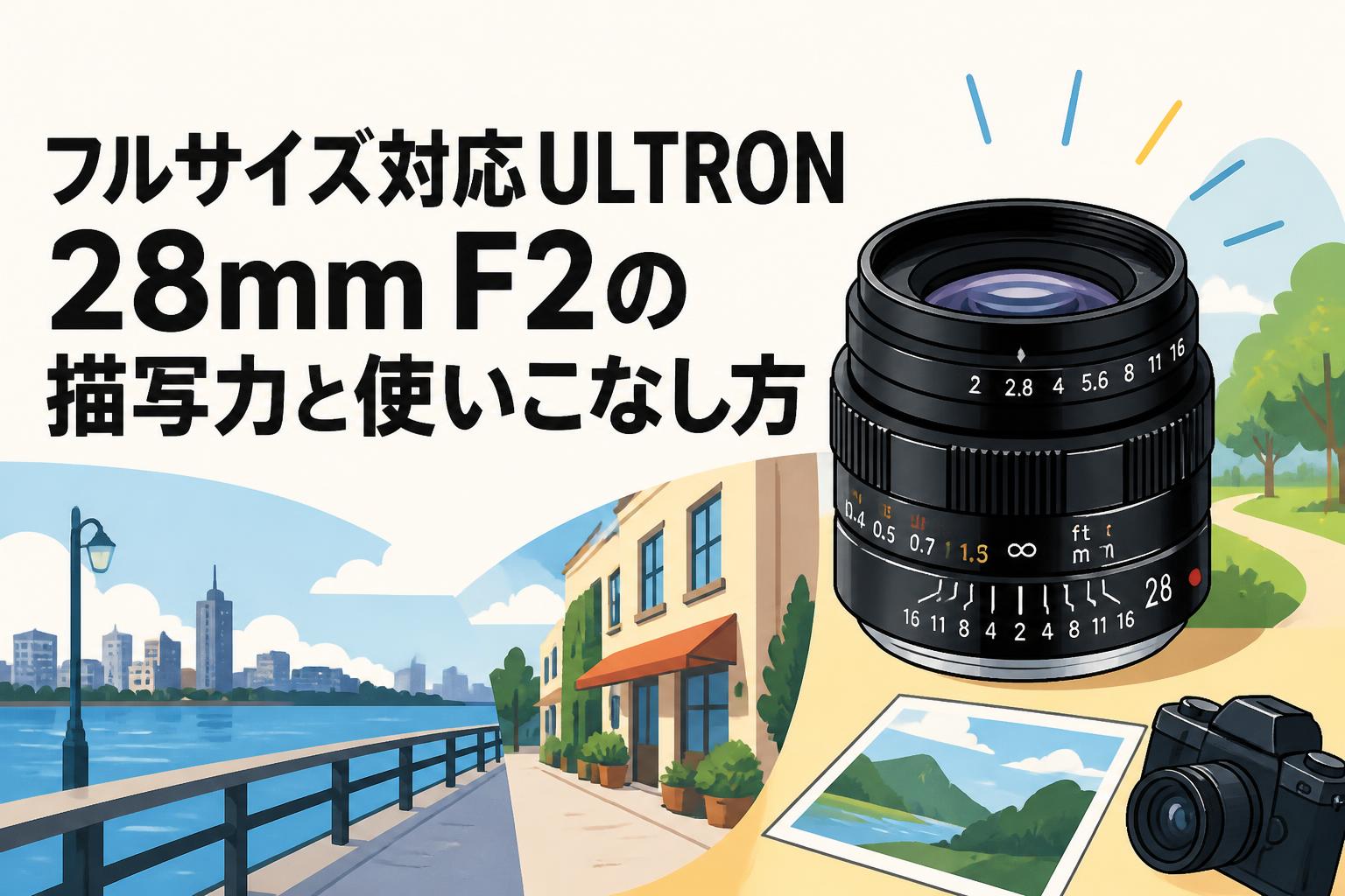 フルサイズ対応ULTRON 28mm F2の描写力と使いこなし方 | PANDA TIMES