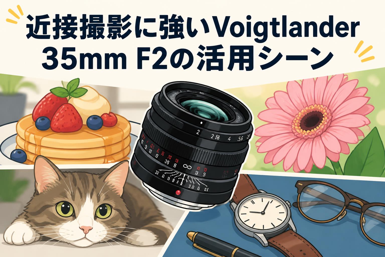 近接撮影に強いVoigtlander 35mm F2の活用シーン | PANDA TIMES