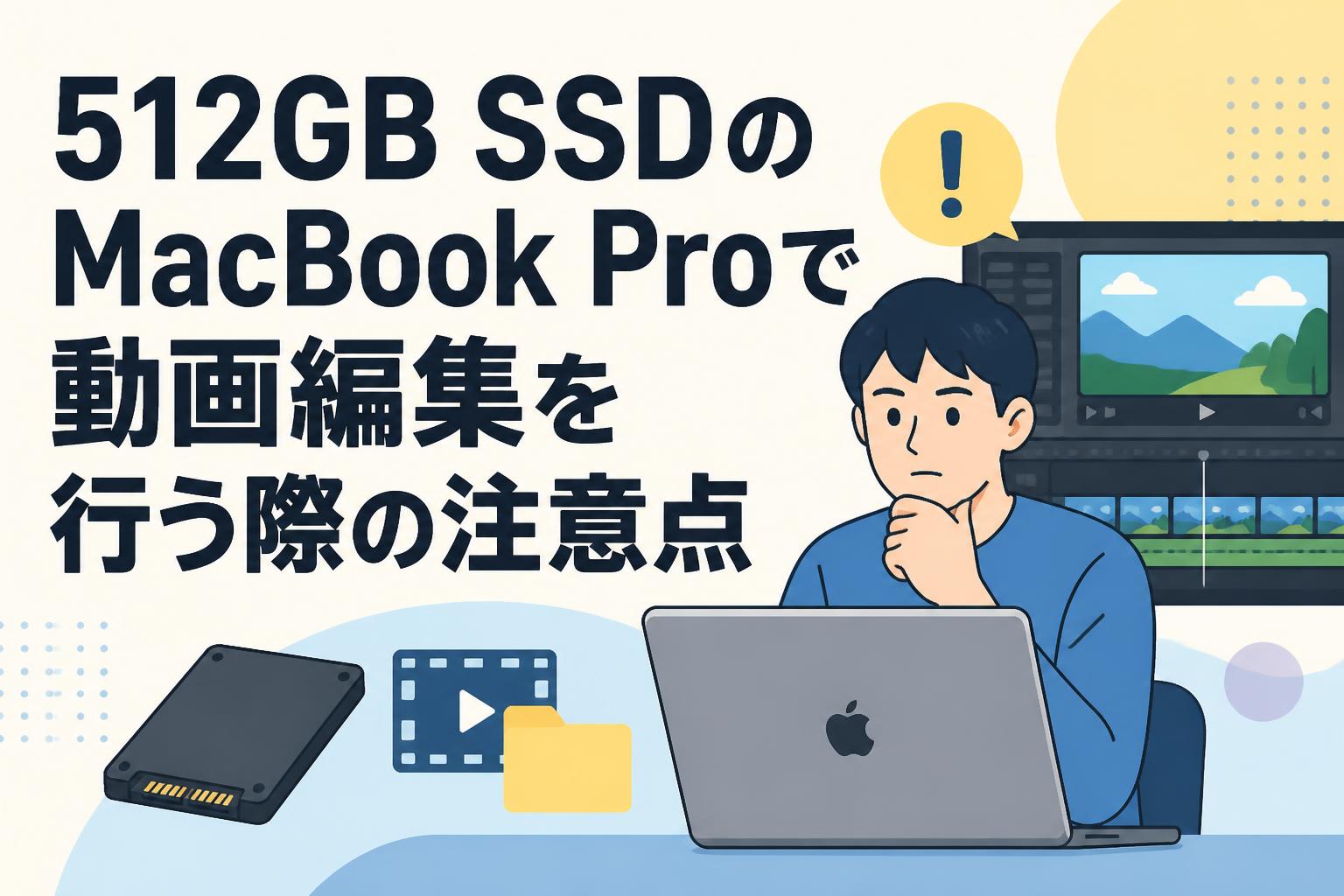 512GB SSDのMacBook Proで動画編集を行う際の注意点 | PANDA TIMES