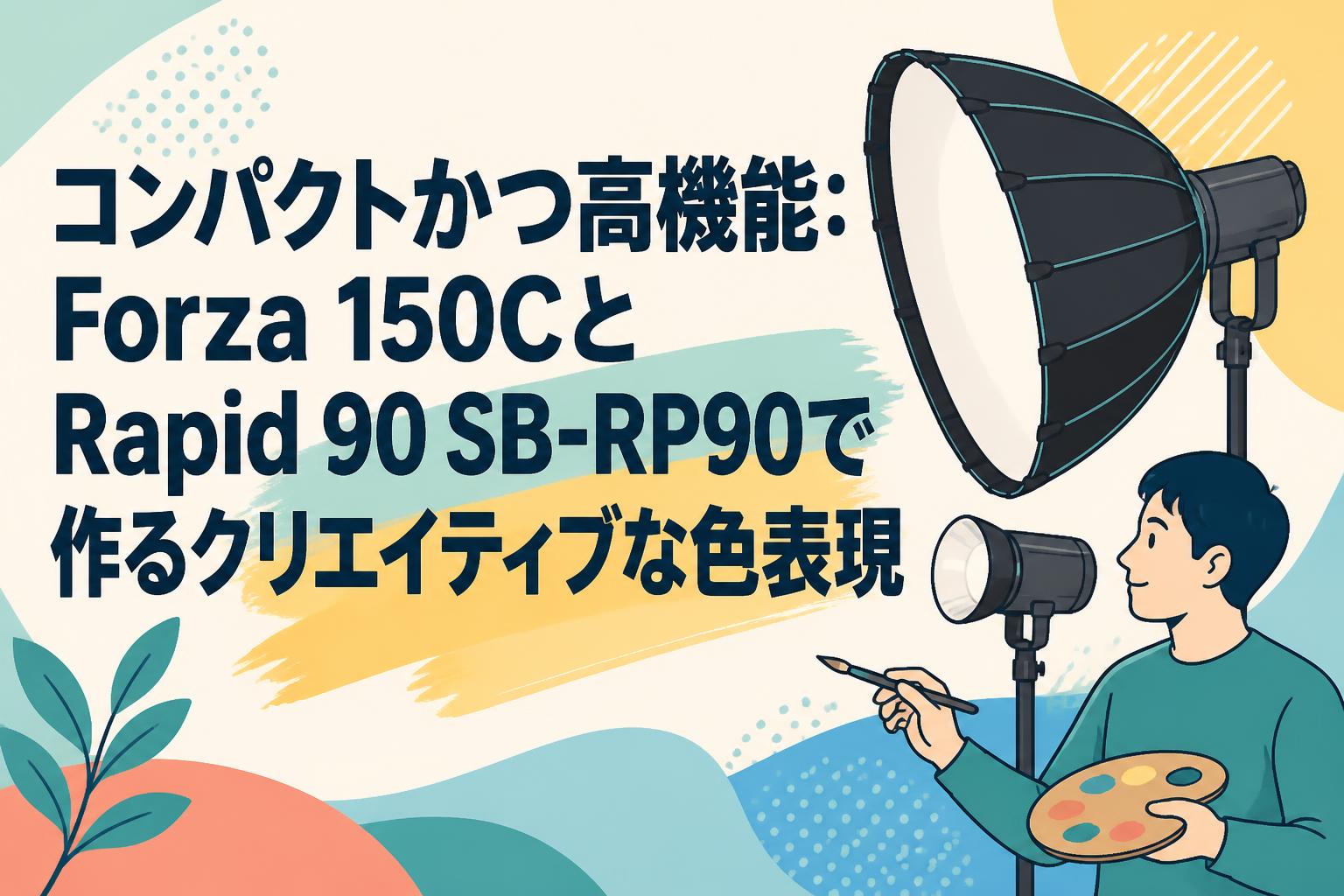 コンパクトかつ高機能：Forza 150CとRapid 90 SB-RP90で作る