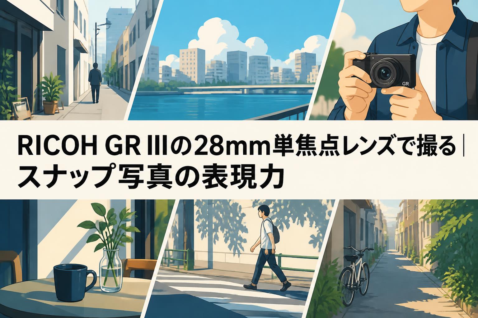 RICOH GR IIIの28mm単焦点レンズで撮る｜スナップ写真の表現力 | PANDA