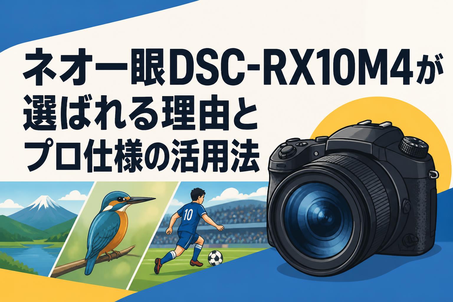 ネオ一眼DSC-RX10M4が選ばれる理由とプロ仕様の活用法 | PANDA TIMES