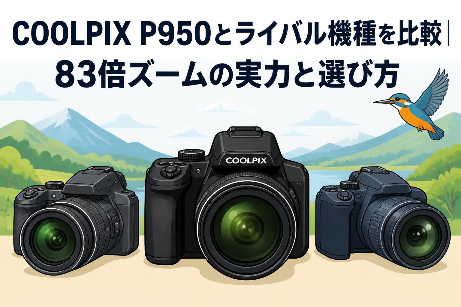 COOLPIX P950とライバル機種を比較｜83倍ズームの実力と選び方 | PANDA